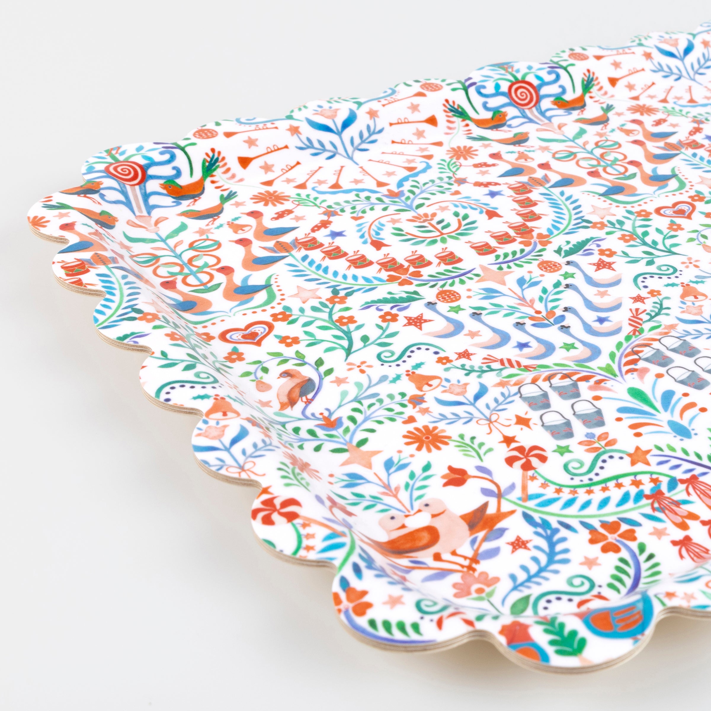 Meri Meri x Liberty 12 Days of Christmas Small Tray
